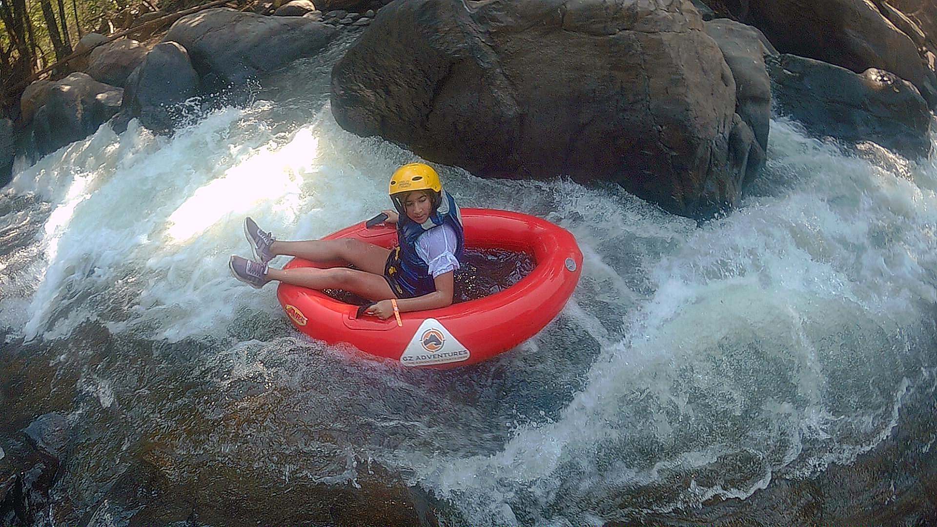 Girl River Rafting